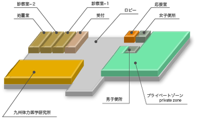 フロア1F地図