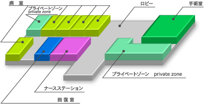 フロア3F地図